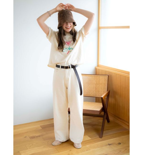 Ungrid「mixta別注 グラフィックロゴTee」|Tシャツ・カットソー|