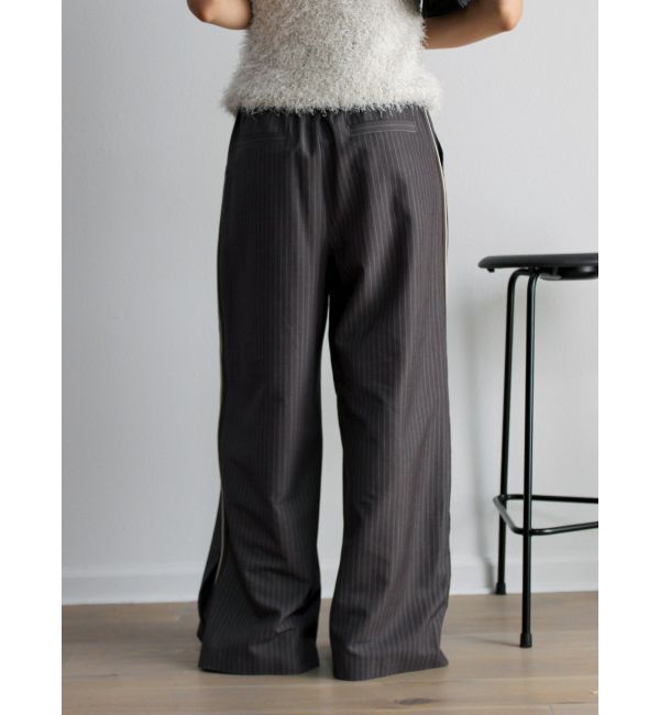 Ungrid「ラインデザインラフタックパンツ」|その他|