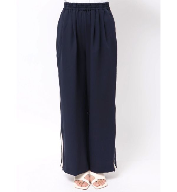 Ungrid「ラインデザインラフタックパンツ」|その他|