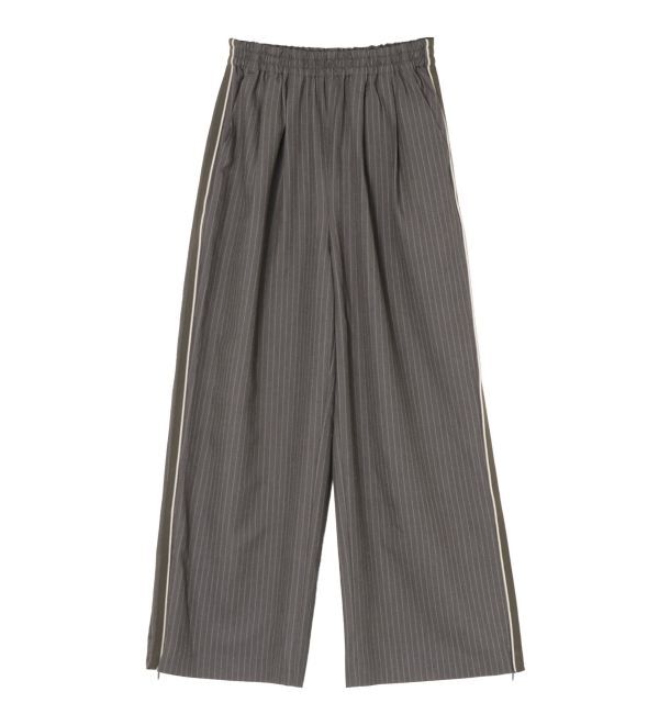 Ungrid「ラインデザインラフタックパンツ」|その他|