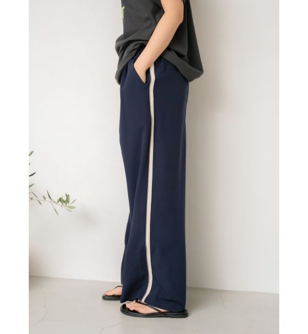 Ungrid「ラインデザインラフタックパンツ」|その他|