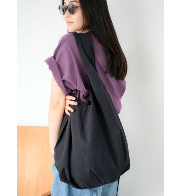 Ungrid「タックデザインラウンドバッグ」|その他|