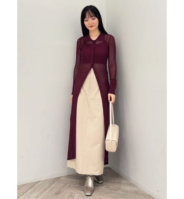 LAGUNAMOON「オーバーハイウエストスカート」|スカート|