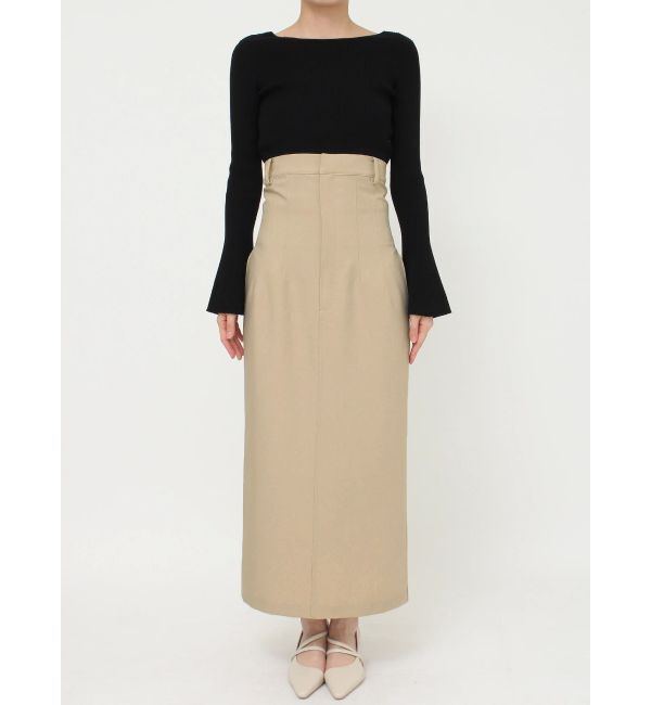 LAGUNAMOON「オーバーハイウエストスカート」|スカート|