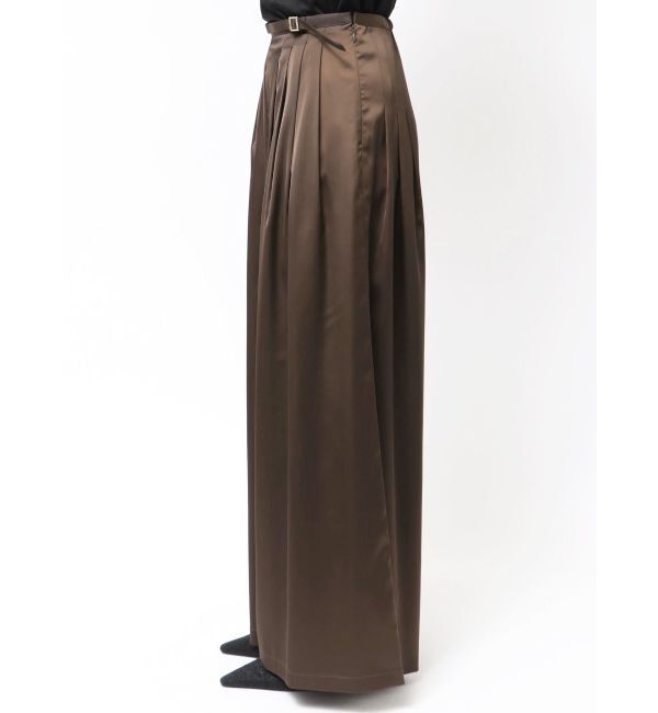 LAGUNAMOON「シルエットタックワイドパンツ」|その他|