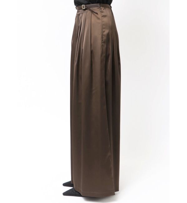 LAGUNAMOON「シルエットタックワイドパンツ」|その他|