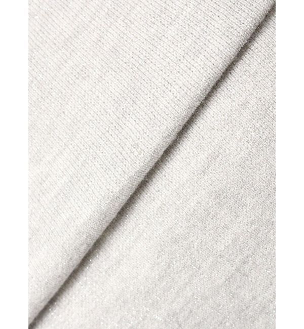 LAGUNAMOON「ウエストZIPラメスウェットプルオーバー」|Tシャツ・カットソー|