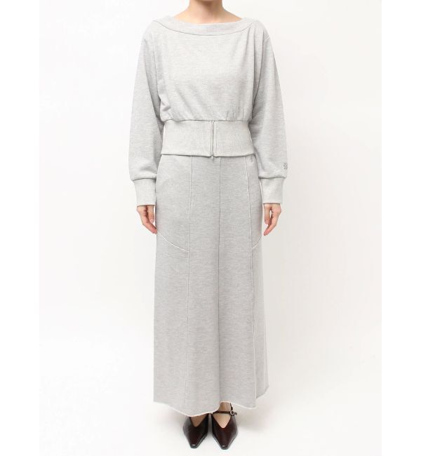 LAGUNAMOON「ウエストZIPラメスウェットプルオーバー」|Tシャツ・カットソー|