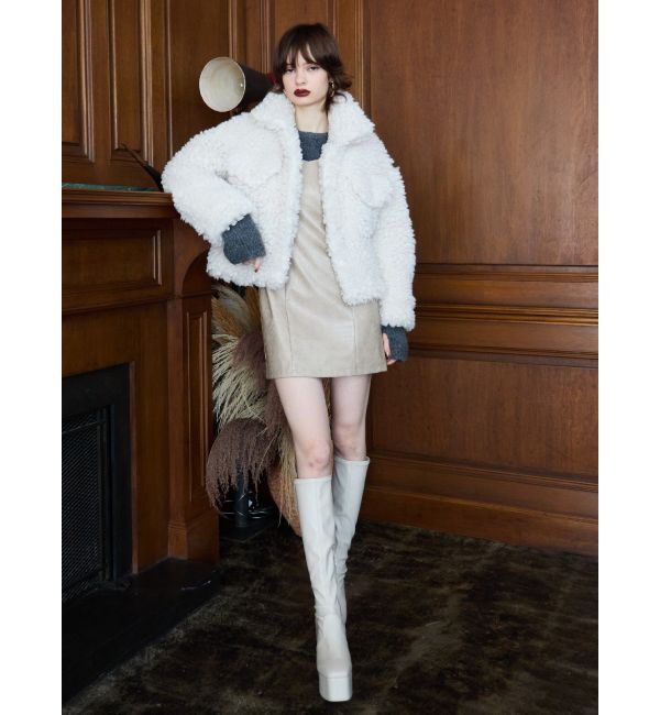 EVRIS「チェーンストラップミニワンピース」|ワンピース|