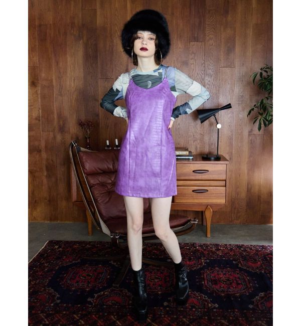 EVRIS「チェーンストラップミニワンピース」|ワンピース|