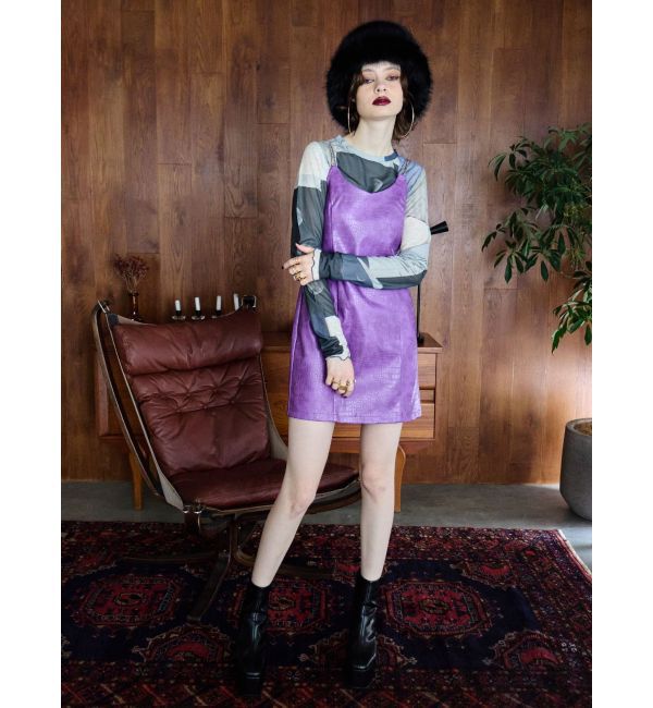 EVRIS「チェーンストラップミニワンピース」|ワンピース|