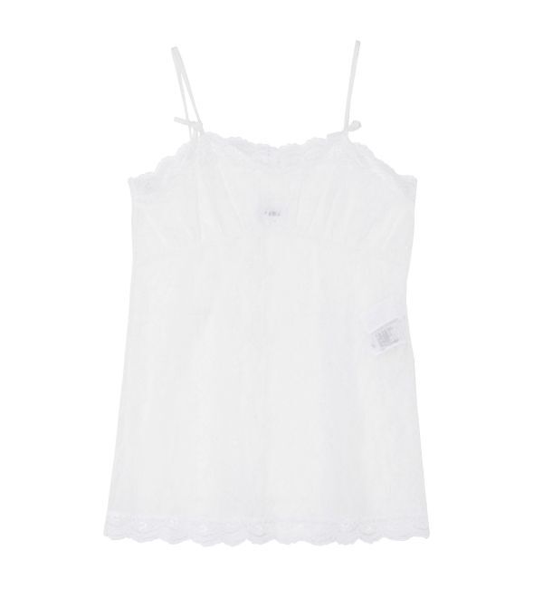 EVRIS「リボンキャミレースチュニック」|キャミソール|