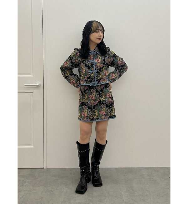 jouetie「ショートゴブランジャケット【セットアップ対応】」|テーラードジャケット|