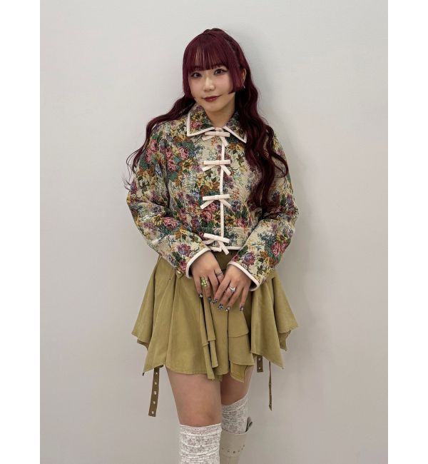 jouetie「ショートゴブランジャケット【セットアップ対応】」|テーラードジャケット|