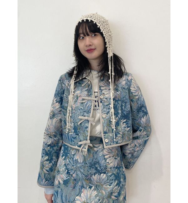 jouetie「ショートゴブランジャケット【セットアップ対応】」|テーラードジャケット|