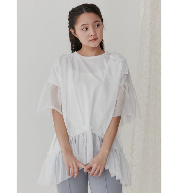 merry jenny「ビスチェレイヤードtee」|Tシャツ・カットソー|