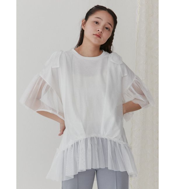 merry jenny「ビスチェレイヤードtee」|Tシャツ・カットソー|