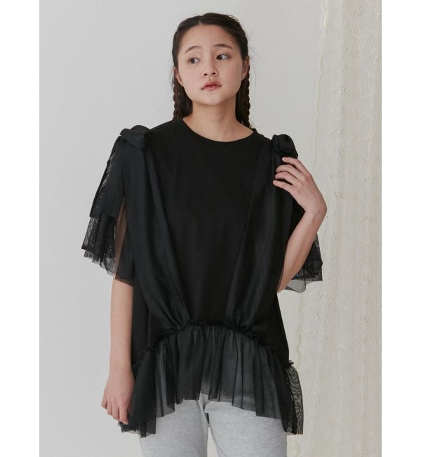 merry jenny「ビスチェレイヤードtee」|Tシャツ・カットソー|