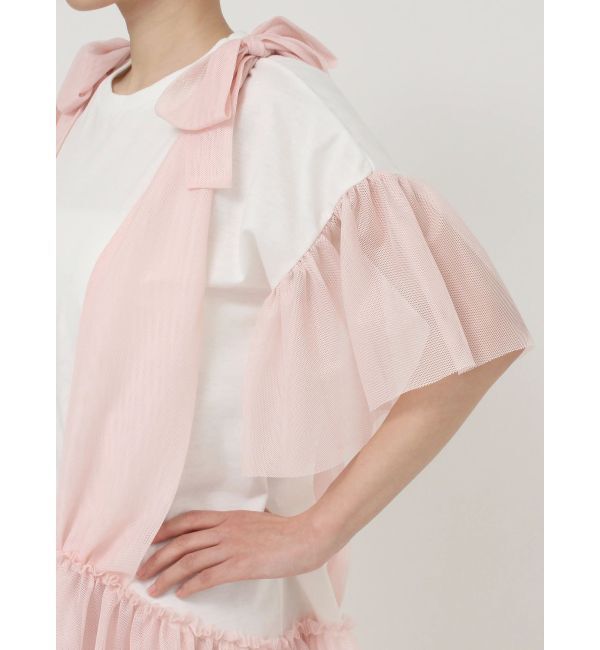 merry jenny「ビスチェレイヤードtee」|Tシャツ・カットソー|