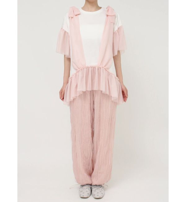 merry jenny「ビスチェレイヤードtee」|Tシャツ・カットソー|