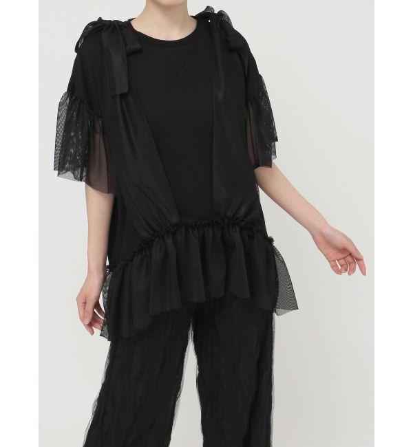 merry jenny「ビスチェレイヤードtee」|Tシャツ・カットソー|