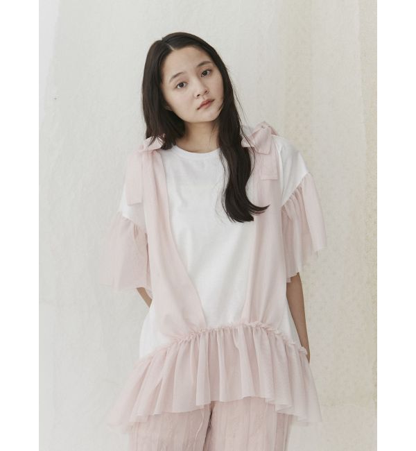 merry jenny「ビスチェレイヤードtee」|Tシャツ・カットソー|