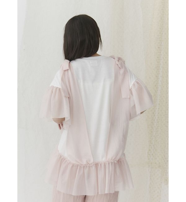 merry jenny「ビスチェレイヤードtee」|Tシャツ・カットソー|