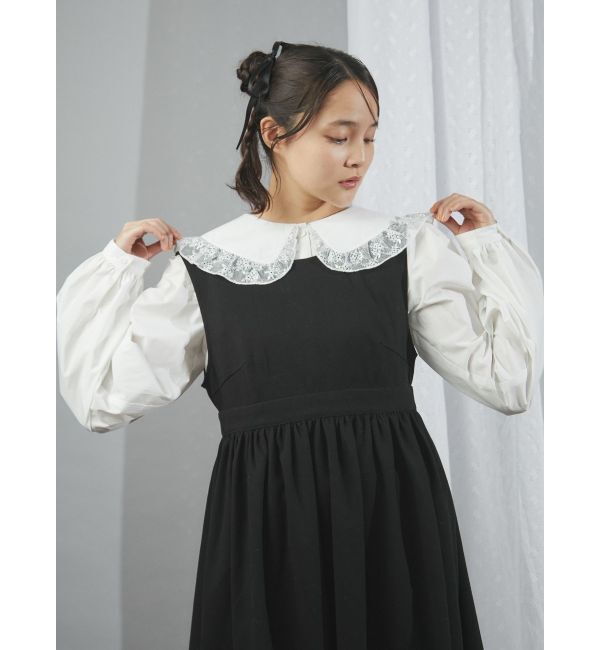 merry jenny「twinkleレースフリルカラーブラウス」|シャツ・ブラウス|