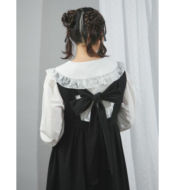 merry jenny「twinkleレースフリルカラーブラウス」|シャツ・ブラウス|