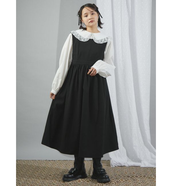 merry jenny「twinkleレースフリルカラーブラウス」|シャツ・ブラウス|