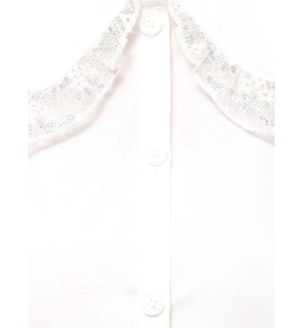 merry jenny「twinkleレースフリルカラーブラウス」|シャツ・ブラウス|