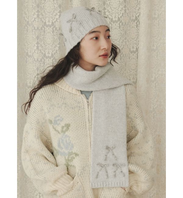 merry jenny「ribbon narrowマフラー」|マフラー|