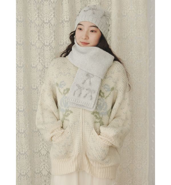 merry jenny「ribbon narrowマフラー」|マフラー|