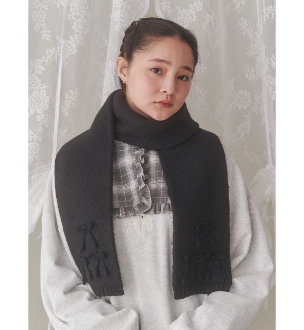 merry jenny「ribbon narrowマフラー」|マフラー|