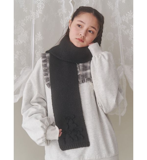 merry jenny「ribbon narrowマフラー」|マフラー|