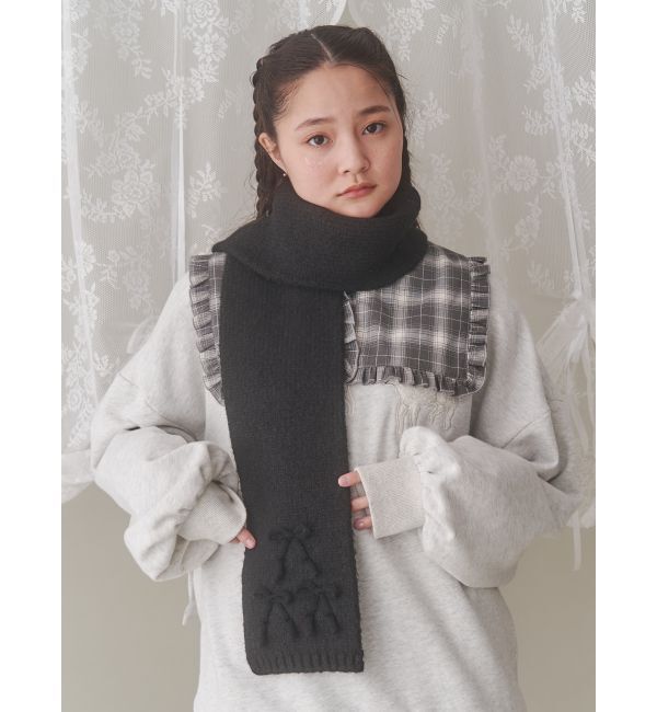 merry jenny「ribbon narrowマフラー」|マフラー|