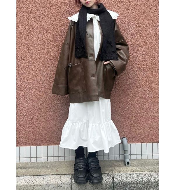 merry jenny「ribbon narrowマフラー」|マフラー|