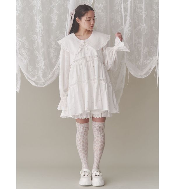 merry jenny「フリルカラーブラウス」|シャツ・ブラウス|