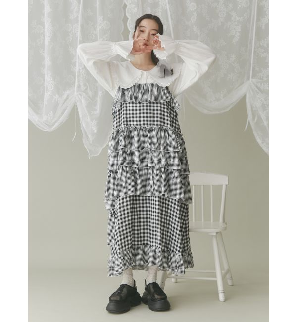 merry jenny「フリルカラーブラウス」|シャツ・ブラウス|