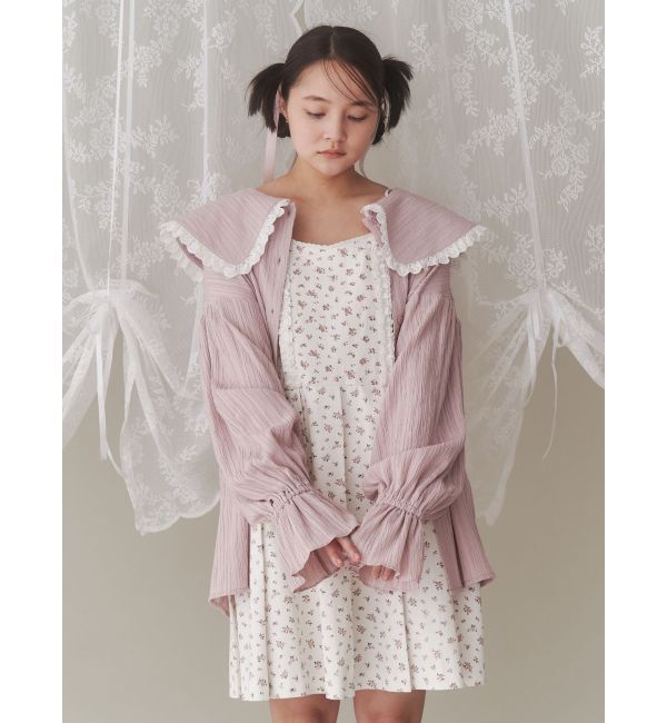 merry jenny「フリルカラーブラウス」|シャツ・ブラウス|