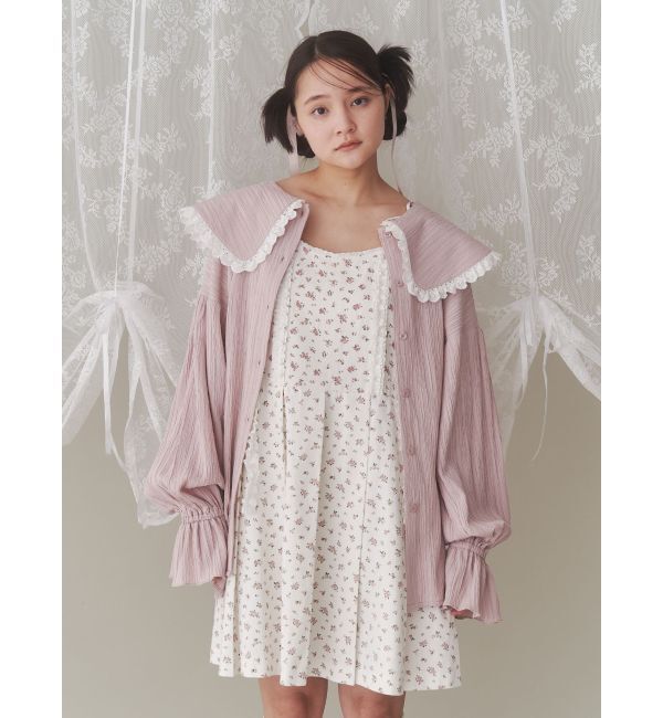 merry jenny「フリルカラーブラウス」|シャツ・ブラウス|