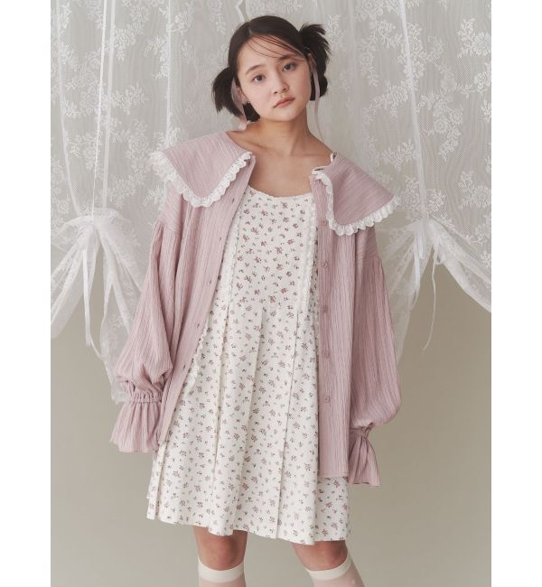 merry jenny「フリルカラーブラウス」|シャツ・ブラウス|