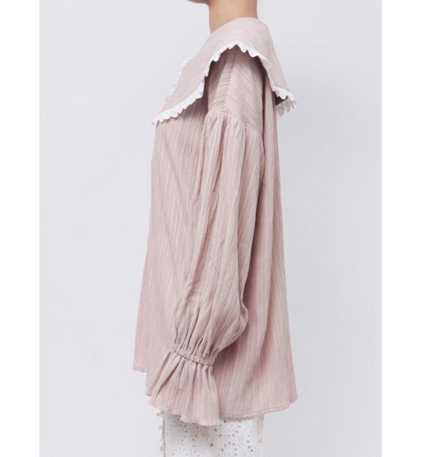 merry jenny「フリルカラーブラウス」|シャツ・ブラウス|