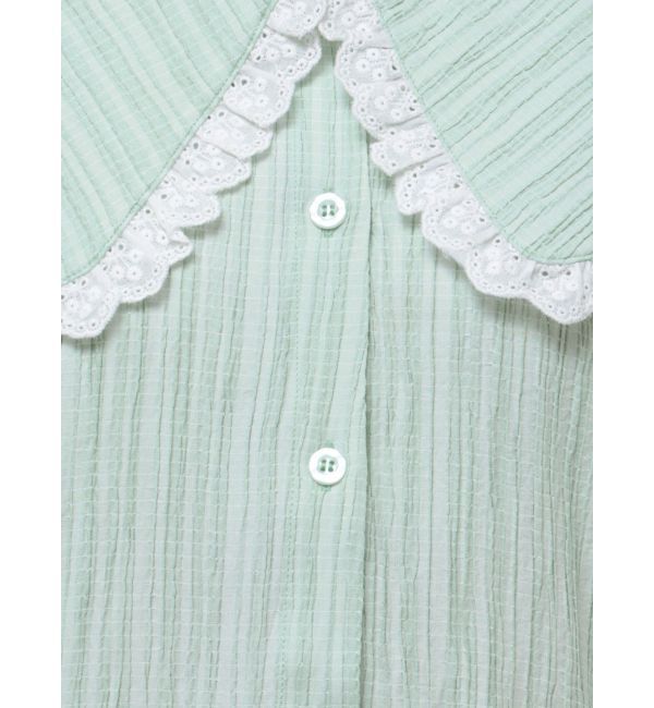 merry jenny「フリルカラーブラウス」|シャツ・ブラウス|