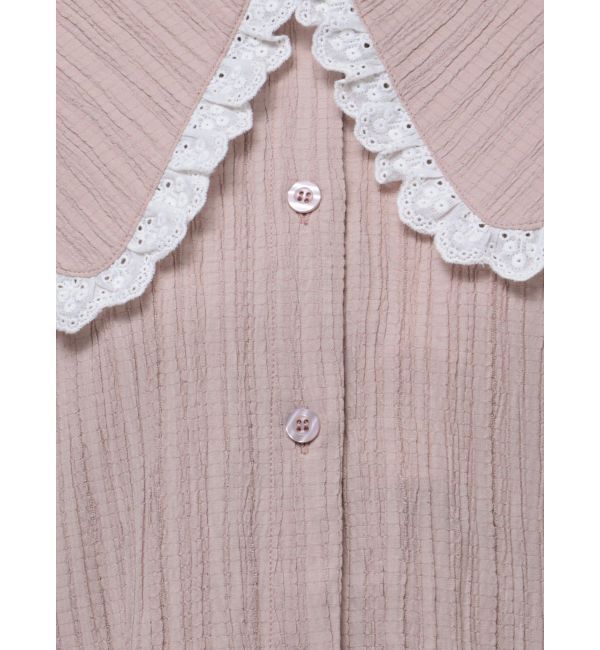 merry jenny「フリルカラーブラウス」|シャツ・ブラウス|