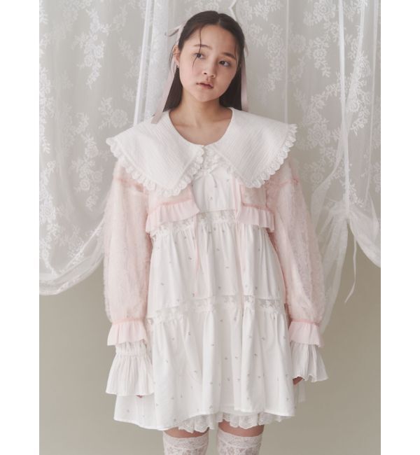 merry jenny「フリルカラーブラウス」|シャツ・ブラウス|