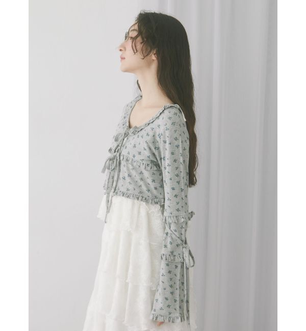 merry jenny「レースティアードキャミワンピース」|ワンピース|