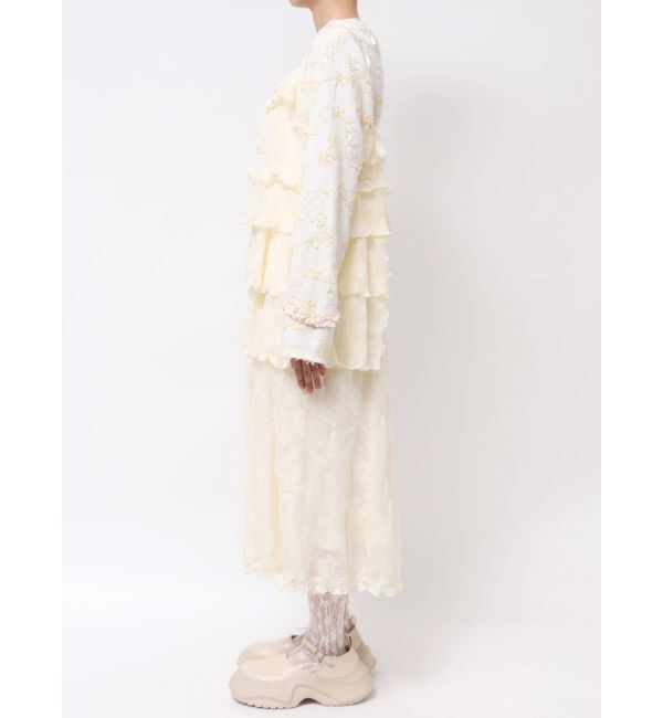 merry jenny「レースティアードキャミワンピース」|ワンピース|