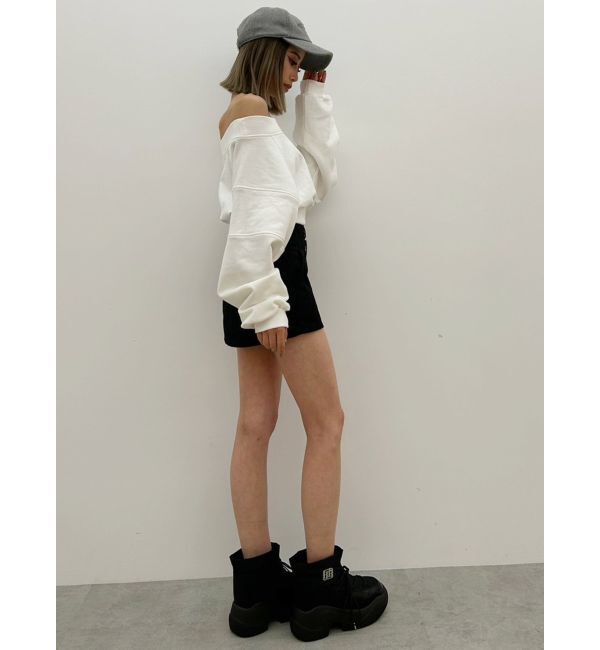 GYDA「GYGYプレートショートブーツ」|ショートブーツ|