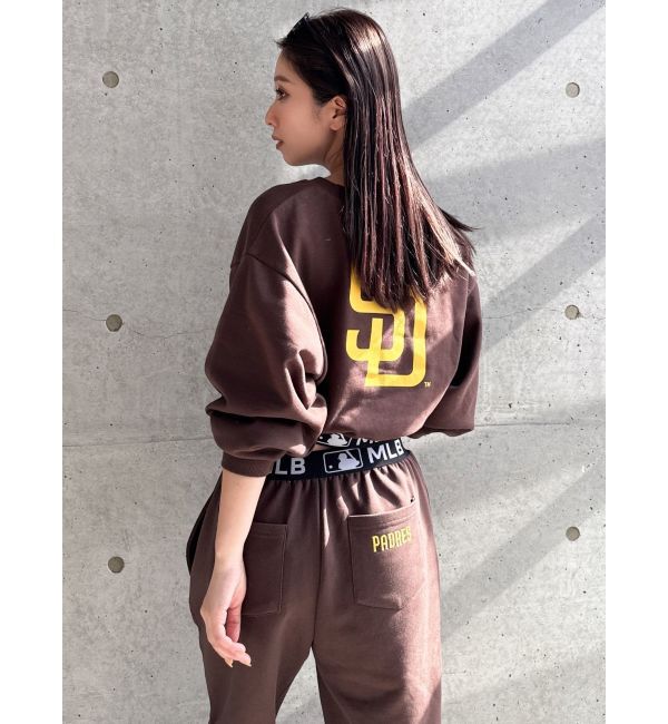 GYDA「GYDA【MLB】バンテージショートスウェットトップス」|Tシャツ・カットソー|